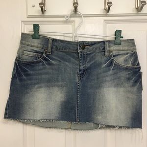 Charlotte Russe Denim Skirt Size 8 NWT o